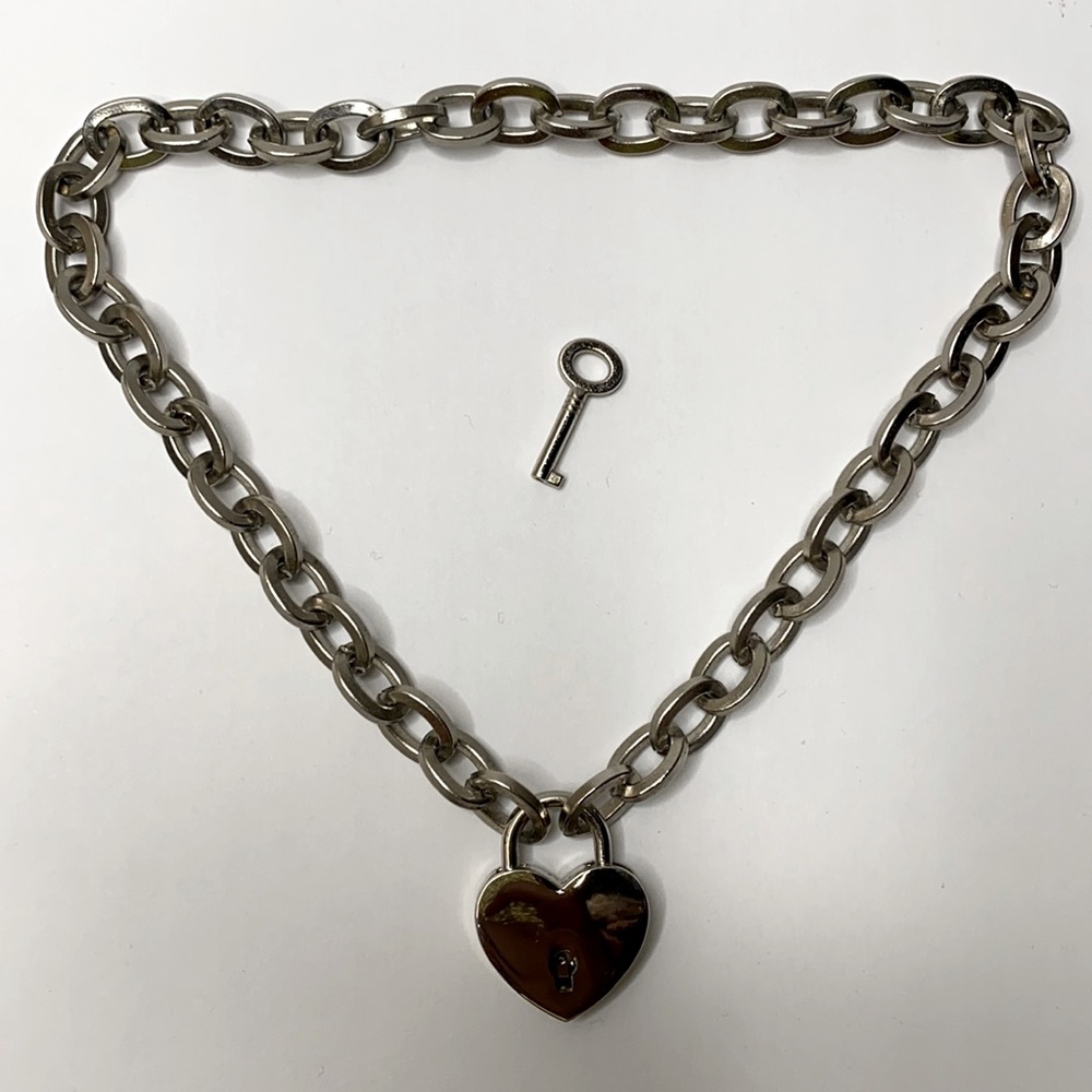 Heart Locking Chain Choker
